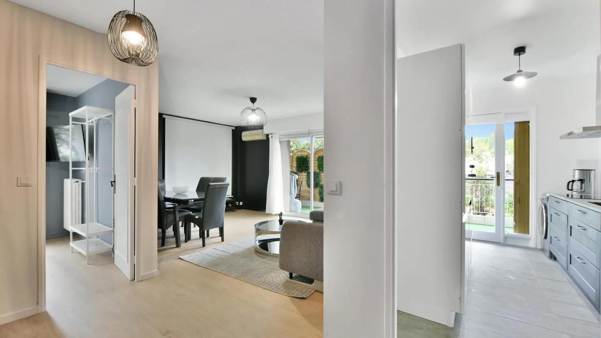 Le Sun Valley - Videoprojecteur Et Terrasse Zen Cannes